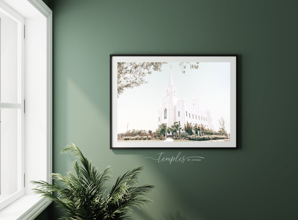 Brigham City Utah Temple - Jesus is the Christ Prints