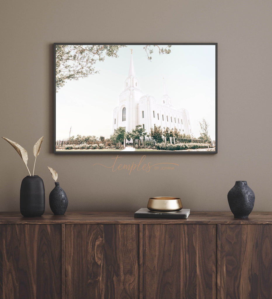 Brigham City Utah Temple - Jesus is the Christ Prints
