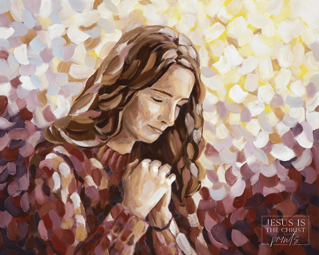 Brushstrokes of Grace - Jesus is the Christ Prints