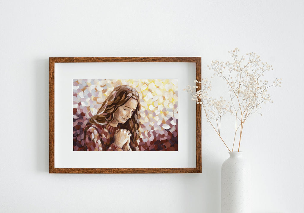 Brushstrokes of Grace - Jesus is the Christ Prints