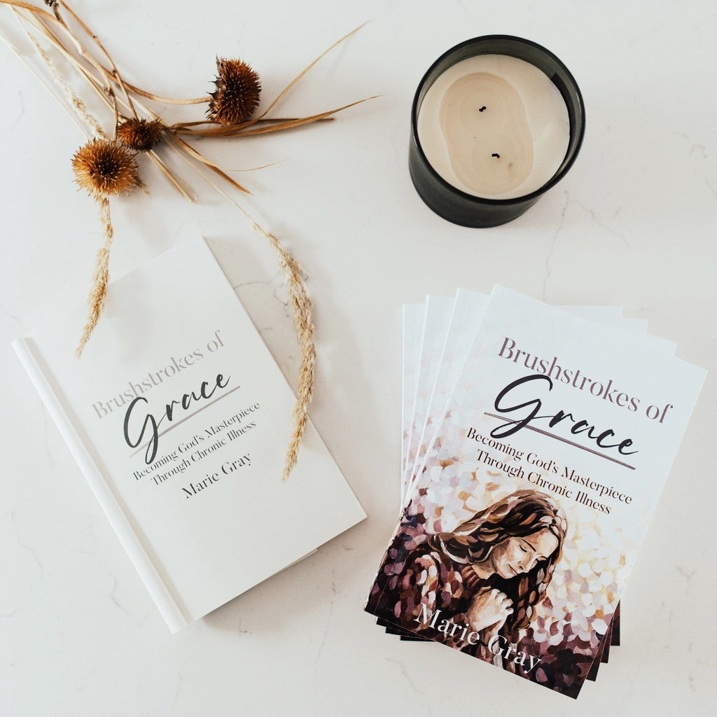Brushstrokes of Grace: Becoming God's Masterpiece Through Chronic Illness - Jesus is the Christ Prints