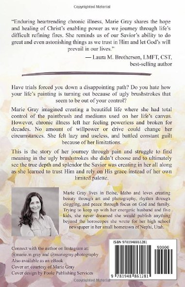 Brushstrokes of Grace: Becoming God's Masterpiece Through Chronic Illness - Jesus is the Christ Prints