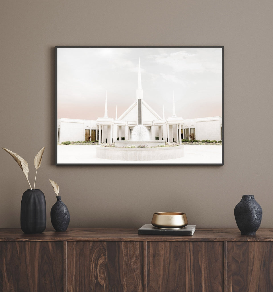 Chicago Illinois Temple - Jesus is the Christ Prints