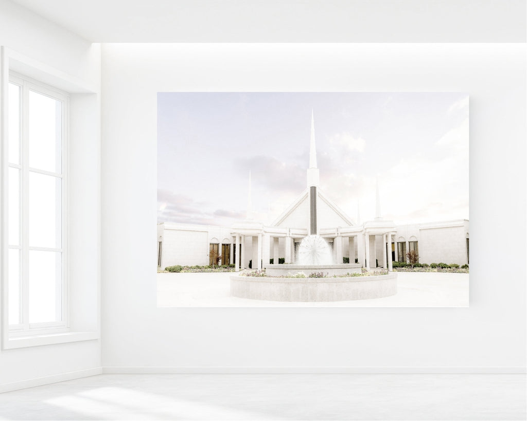 Chicago Illinois Temple - Jesus is the Christ Prints