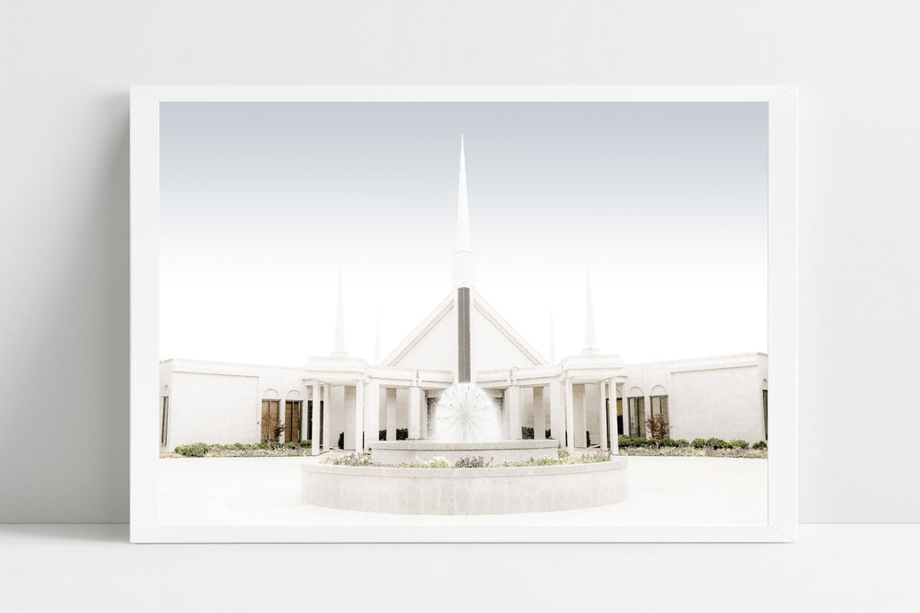 Chicago Illinois Temple - Jesus is the Christ Prints