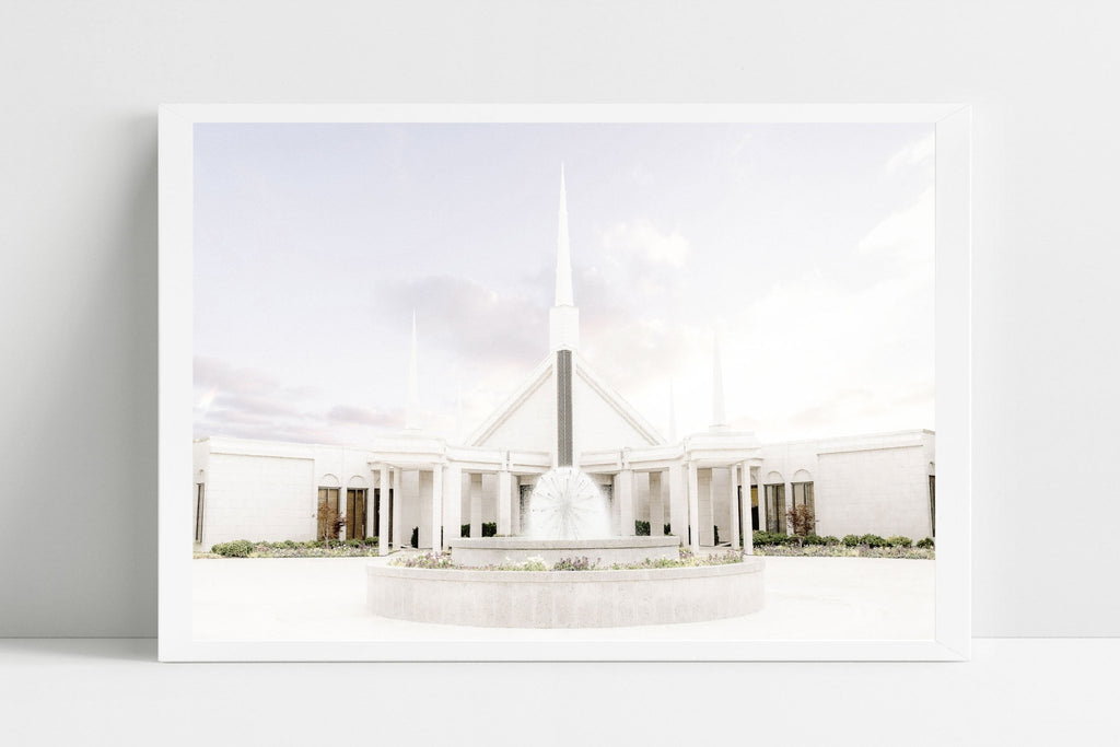 Chicago Illinois Temple - Jesus is the Christ Prints