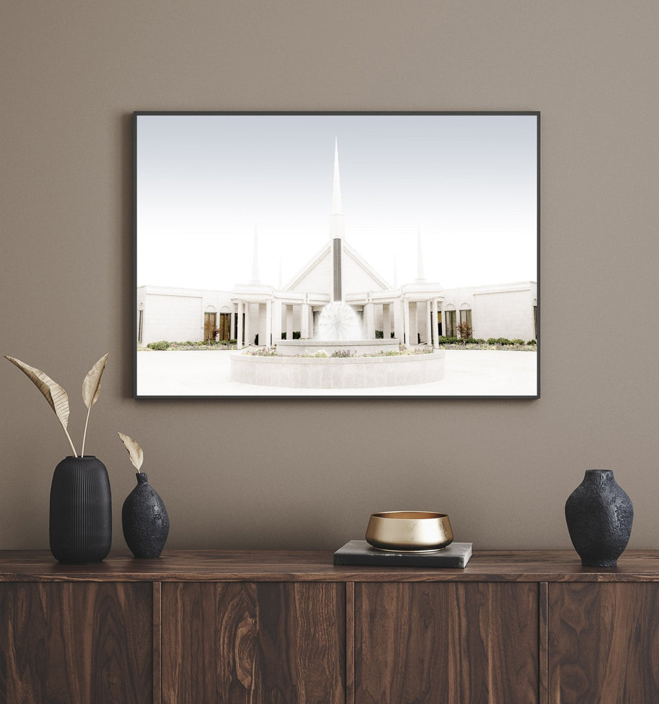 Chicago Illinois Temple - Jesus is the Christ Prints
