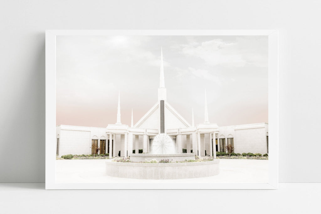 Chicago Illinois Temple - Jesus is the Christ Prints