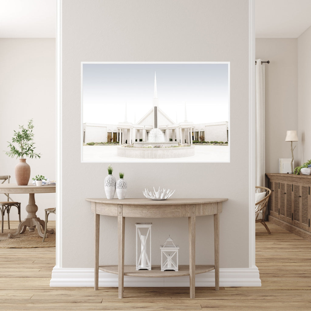 Chicago Illinois Temple - Jesus is the Christ Prints