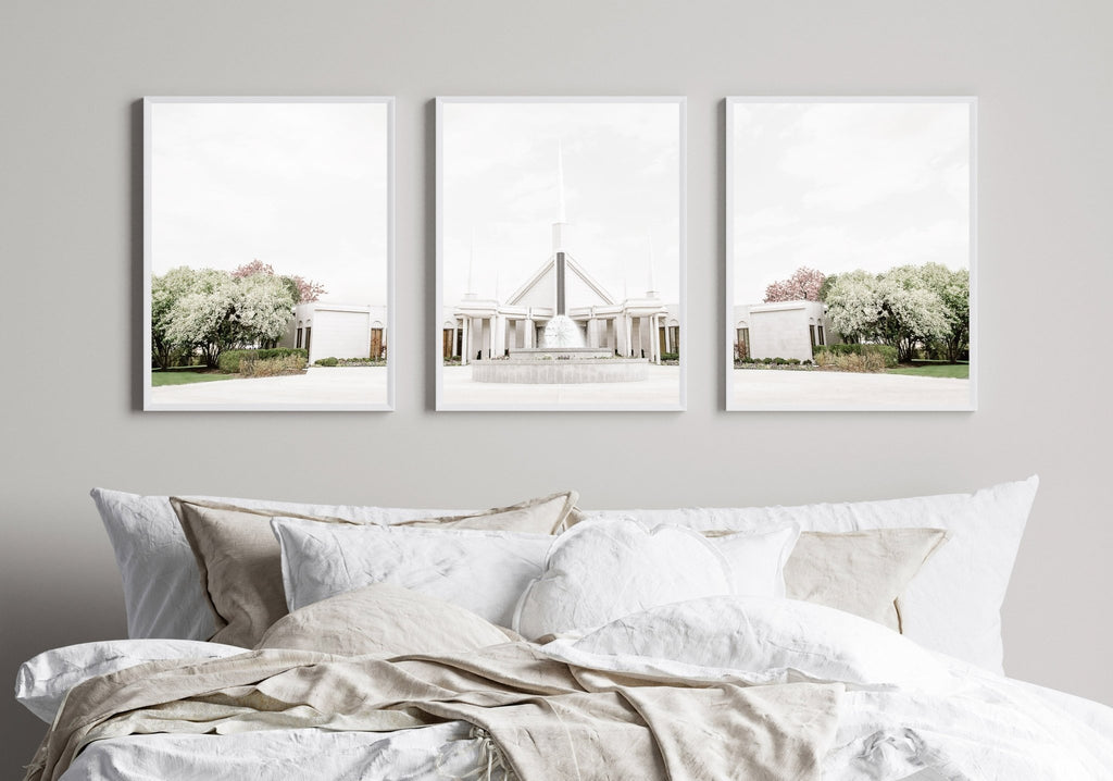 Chicago Illinois Trio Set - Jesus is the Christ Prints