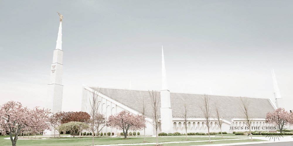 Chicago Temple - Jesus is the Christ Prints