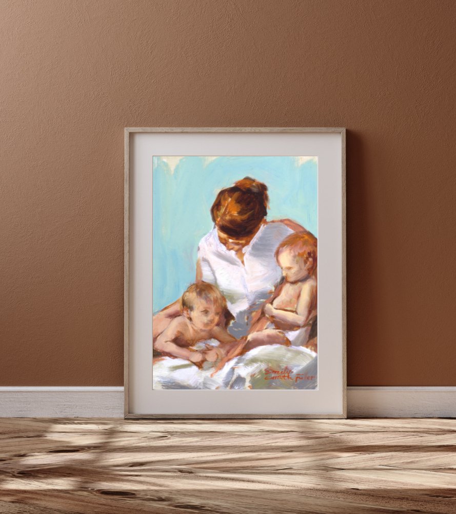 Choosing to Be Present - Jesus is the Christ Prints