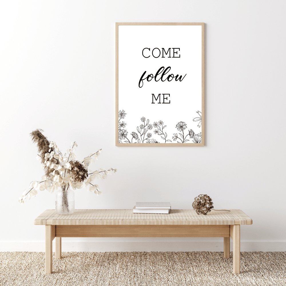 Come Follow Me - Instant Dowload - Jesus is the Christ Prints