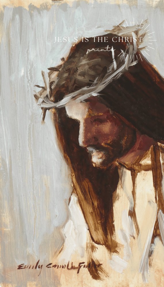 Crown of Thorns - Jesus is the Christ Prints