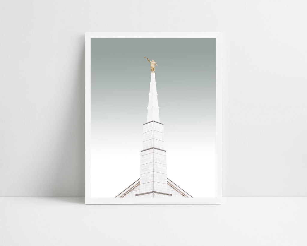 Dallas Temple Spire - Jesus is the Christ Prints