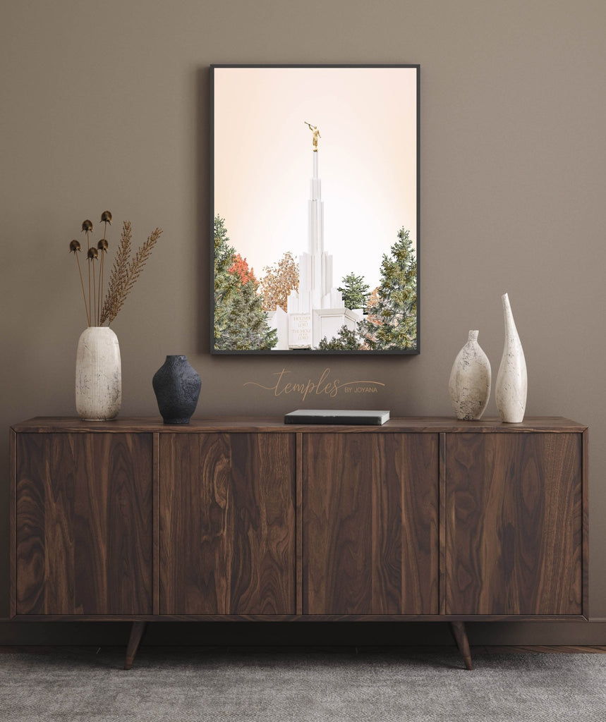Denver Colorado Moroni - Jesus is the Christ Prints