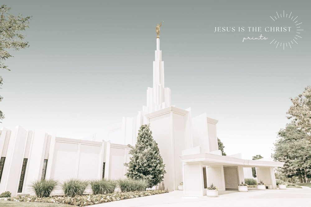 Denver Temple Sage - Jesus is the Christ Prints