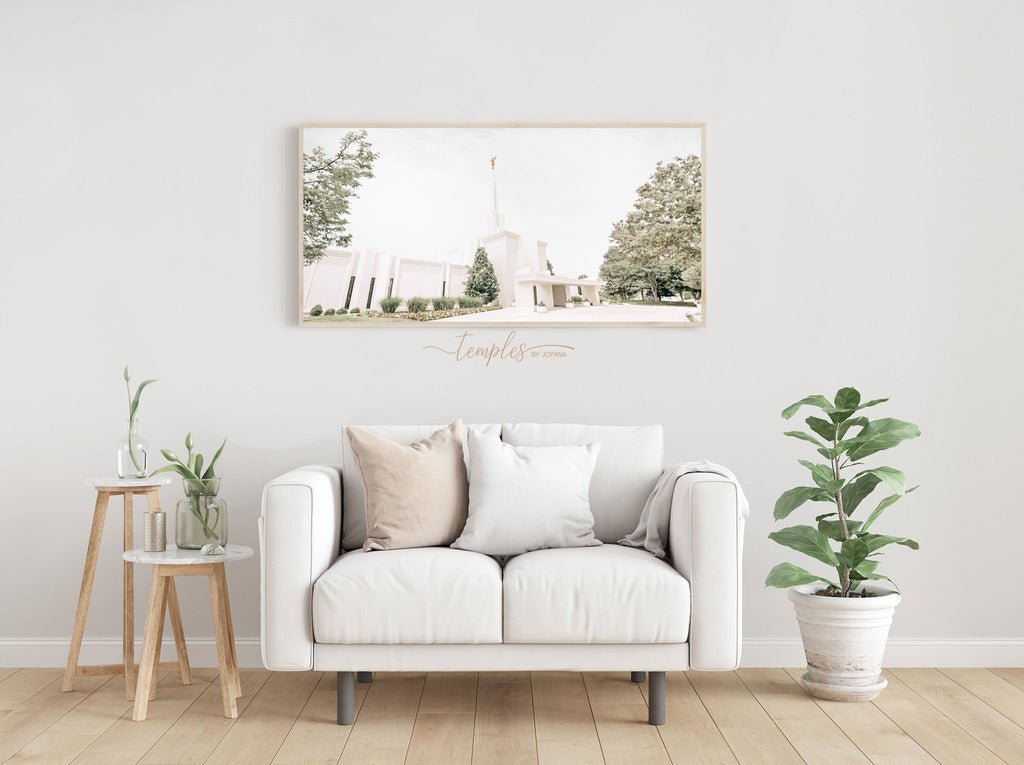 Denver Temple White - Jesus is the Christ Prints