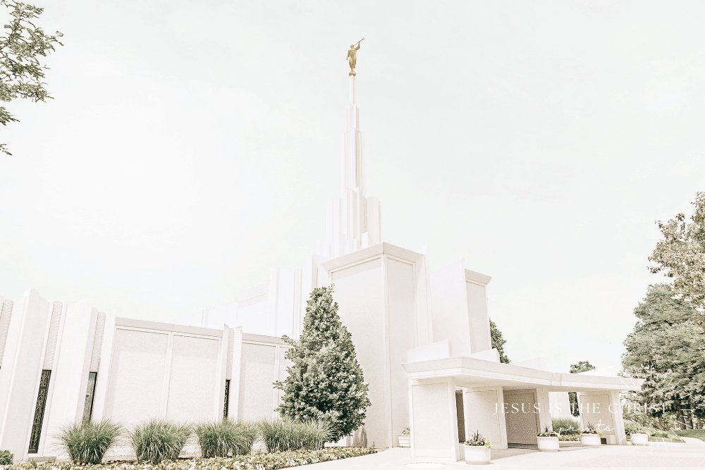 Denver Temple White - Jesus is the Christ Prints