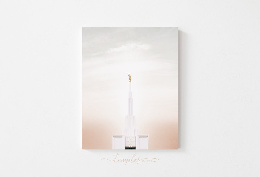 Denver Temple White - Jesus is the Christ Prints
