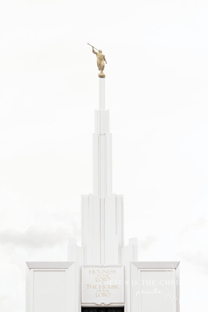 Denver Temple White - Jesus is the Christ Prints