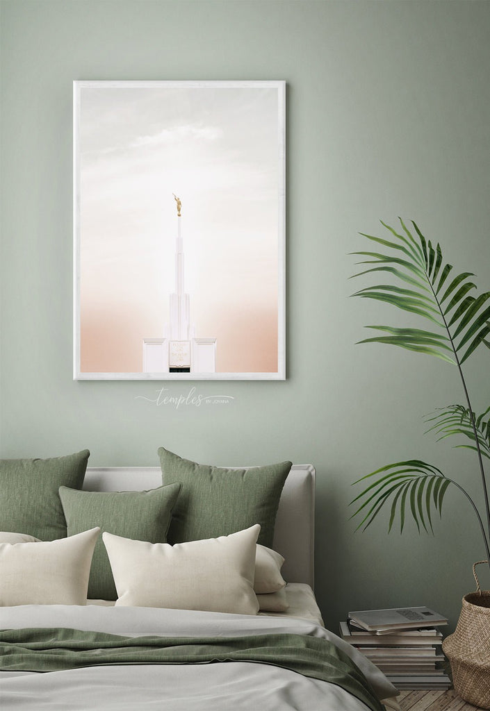 Denver Temple White - Jesus is the Christ Prints