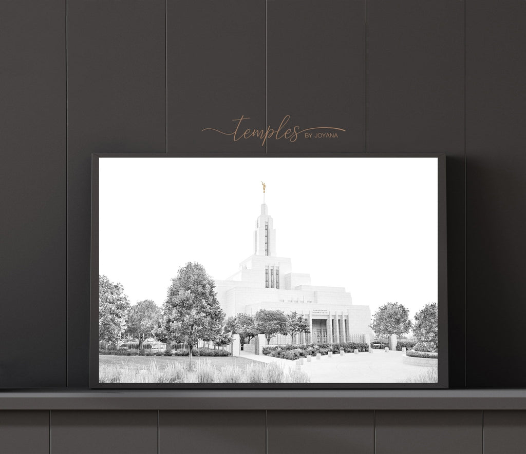 Draper Temple - Jesus is the Christ Prints