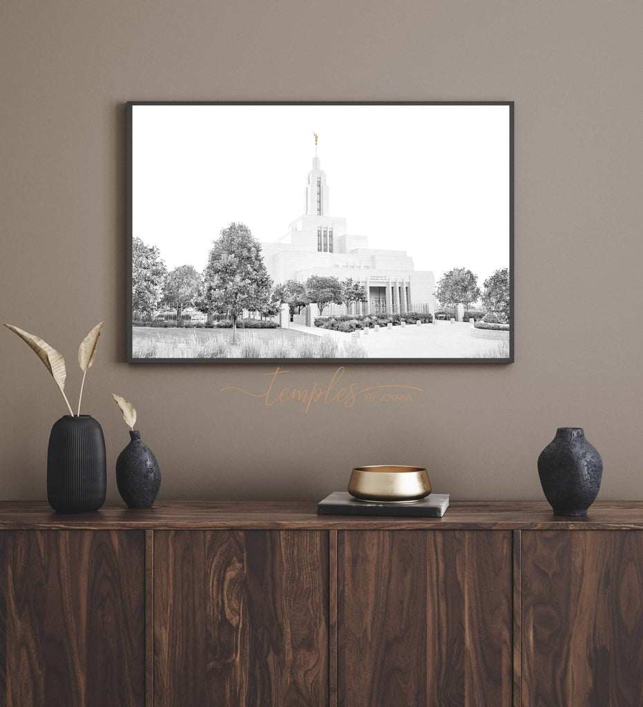 Draper Temple - Jesus is the Christ Prints