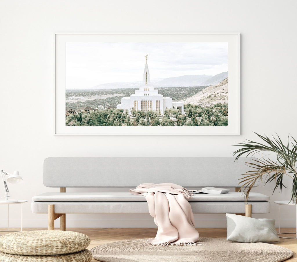 Draper Temple Landscape - Photography - Jesus is the Christ Prints