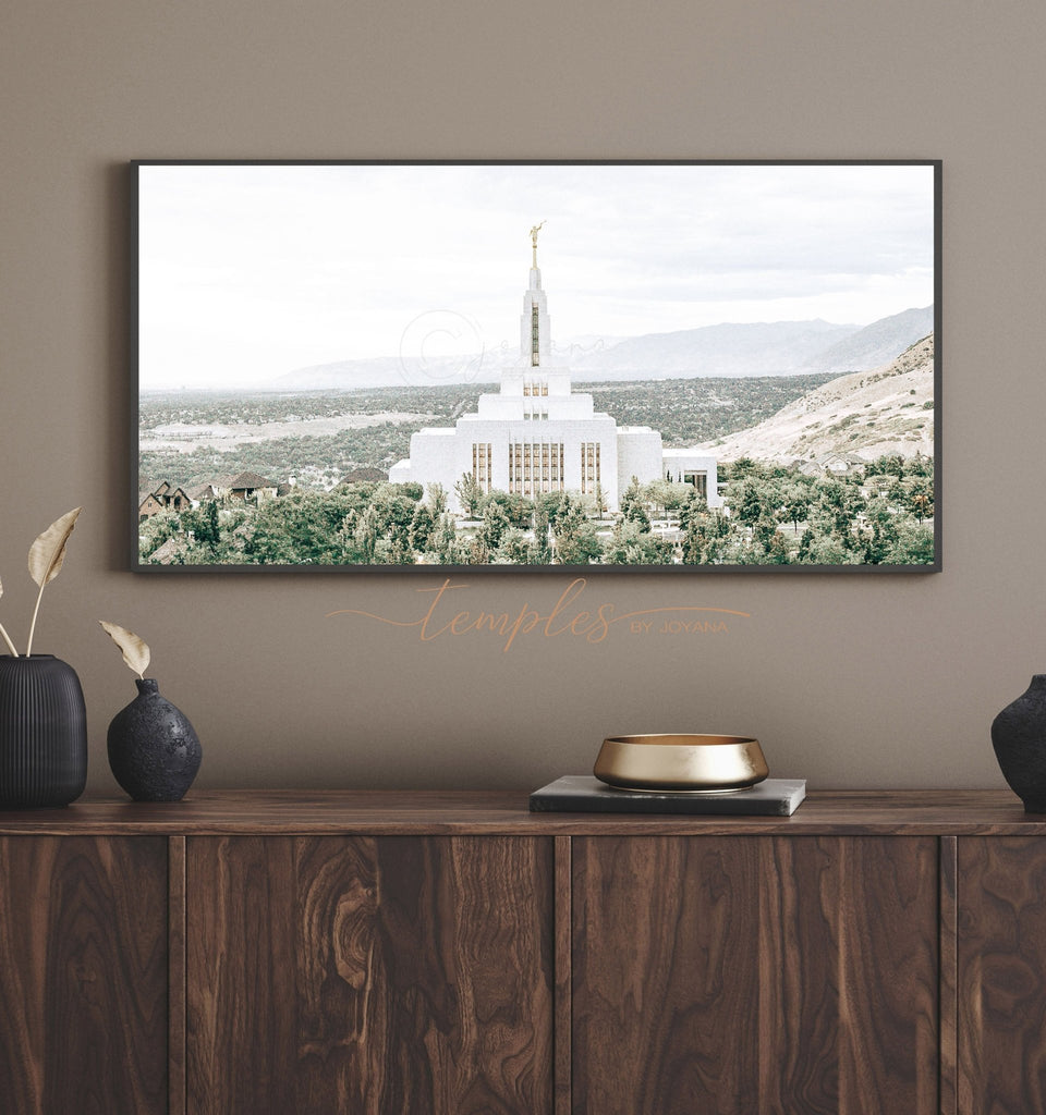 Draper Temple Landscape - Photography - Jesus is the Christ Prints