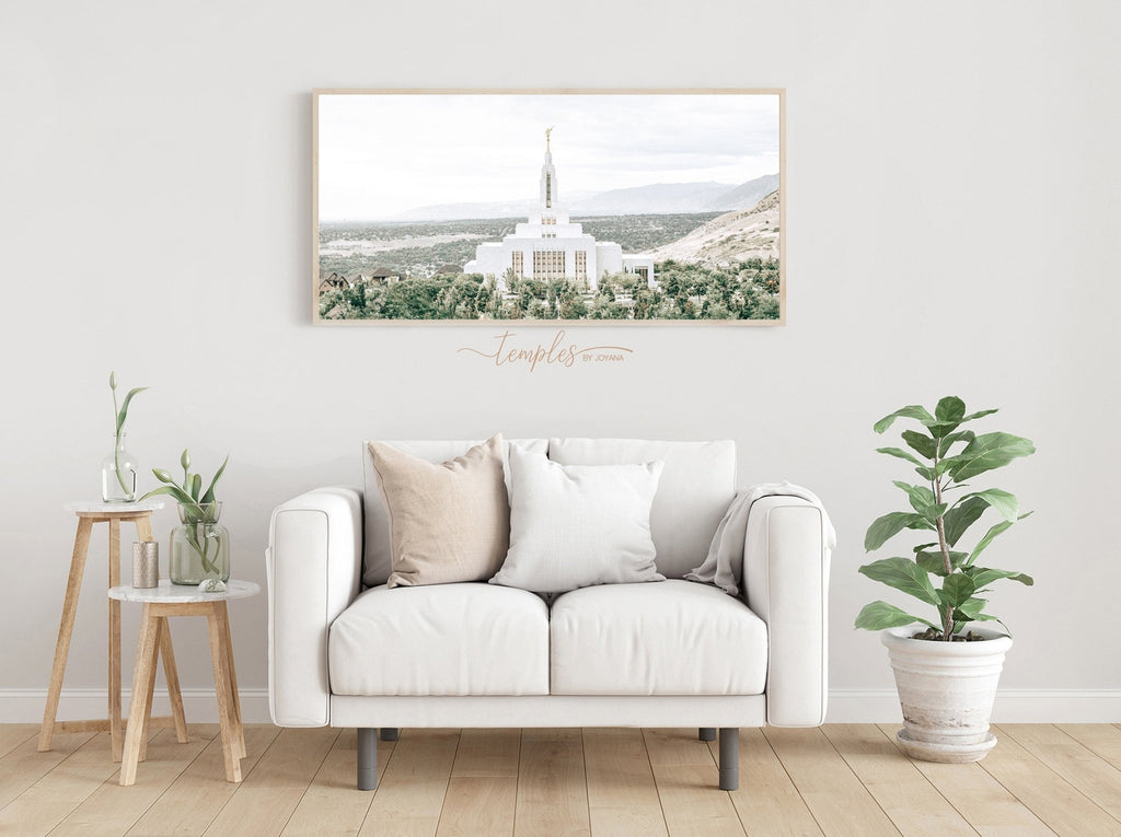 Draper Temple Landscape - Photography - Jesus is the Christ Prints