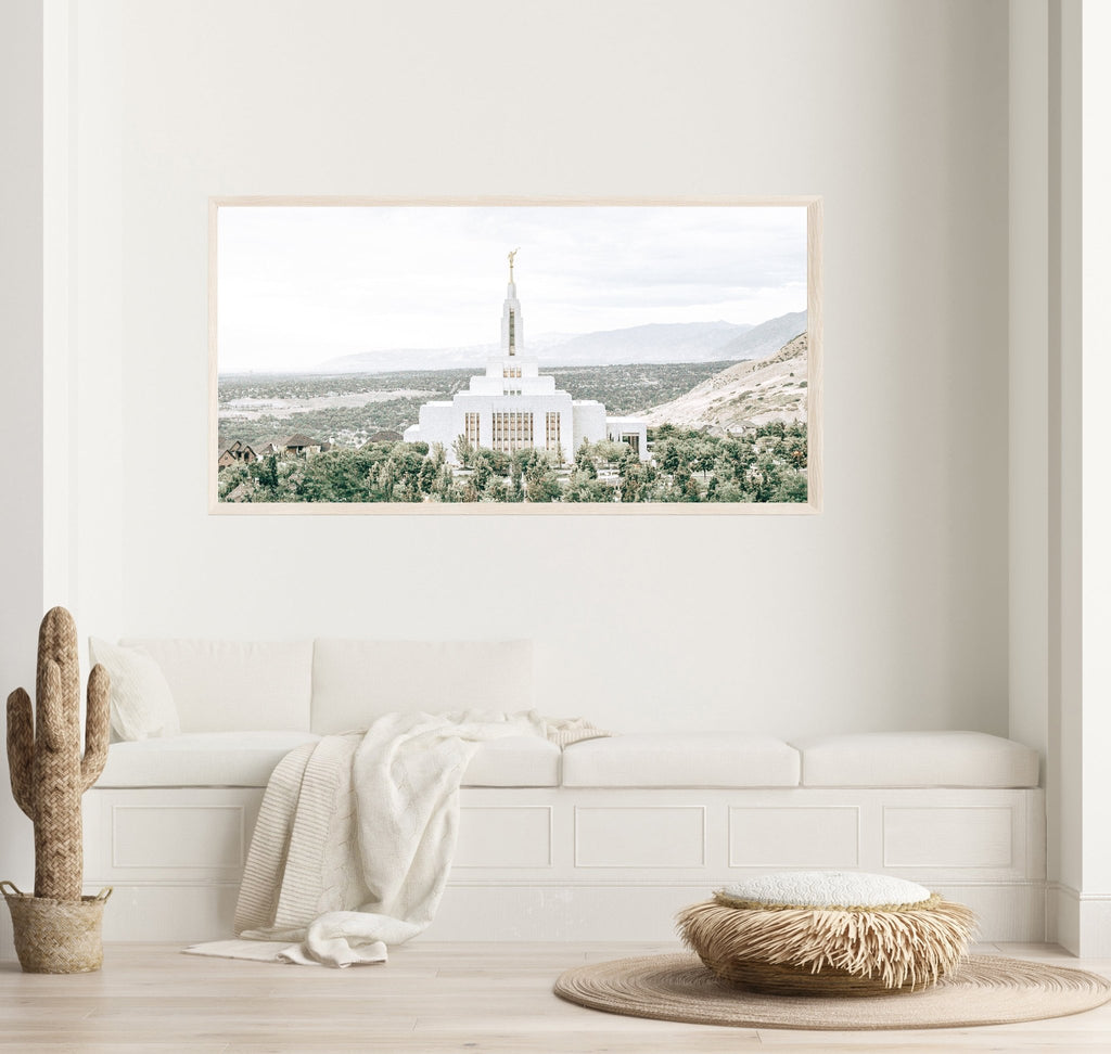Draper Temple Landscape - Photography - Jesus is the Christ Prints
