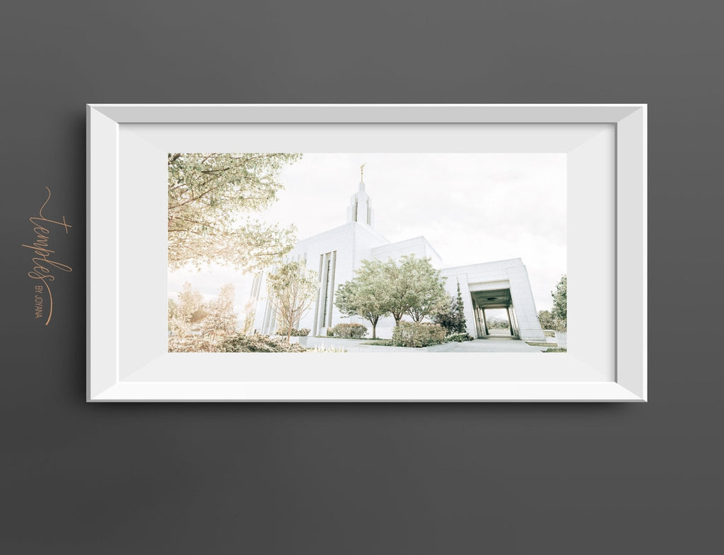 Draper Temple Side - Jesus is the Christ Prints