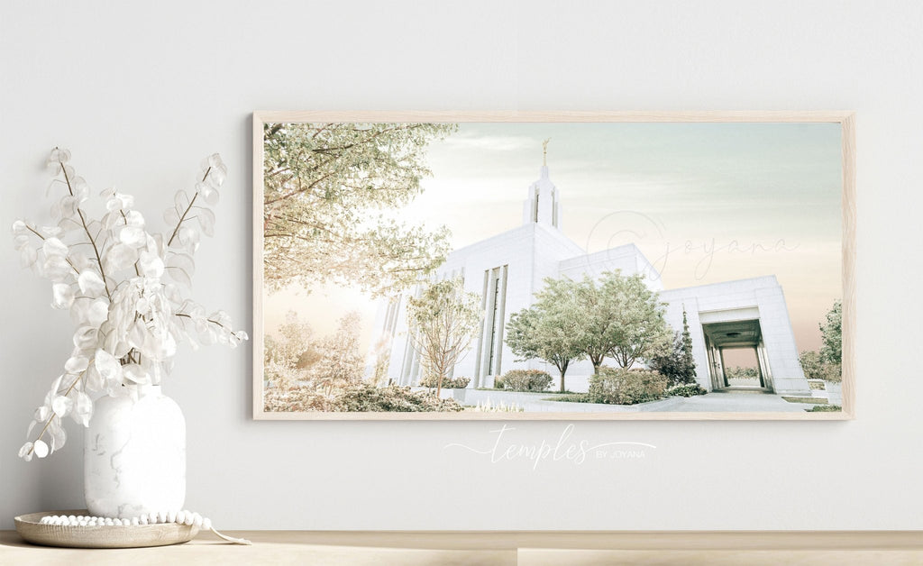 Draper Temple Side - Jesus is the Christ Prints
