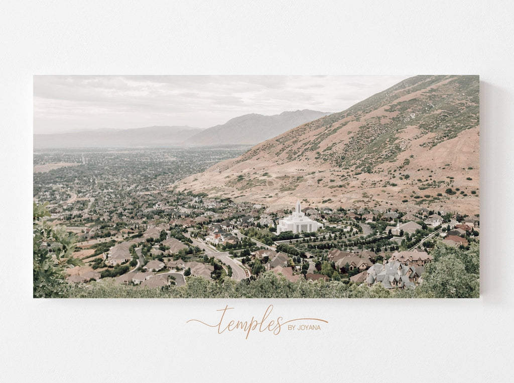 Draper Temple Valley Landscape - Photography - Jesus is the Christ Prints