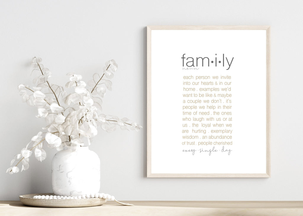 Family - Jesus is the Christ Prints