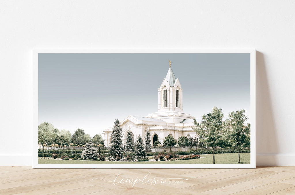 Fort Collins Landscape Blue Sky - Jesus is the Christ Prints