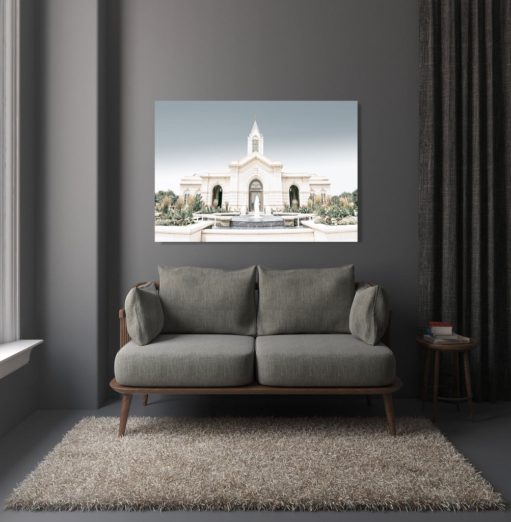 Fort Collins Temple Blue Horizon - Jesus is the Christ Prints
