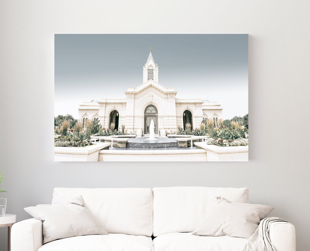 Fort Collins Temple Blue Horizon - Jesus is the Christ Prints
