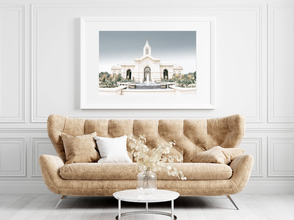 Fort Collins Temple Blue Horizon - Jesus is the Christ Prints