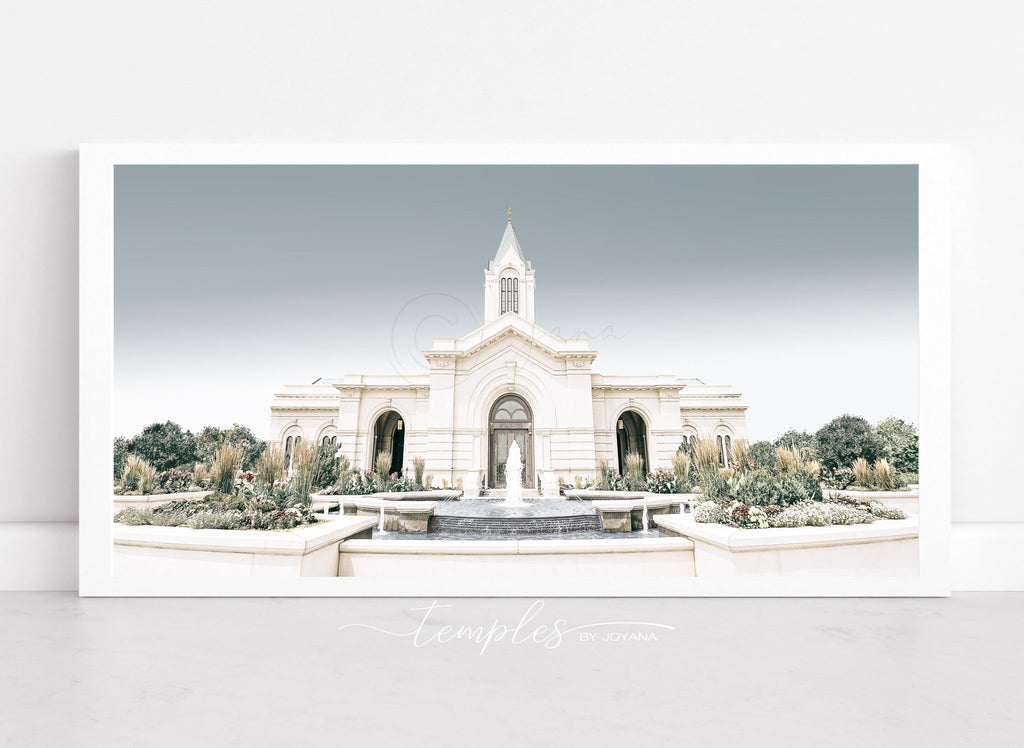 Fort Collins Temple Blue Horizon - Jesus is the Christ Prints