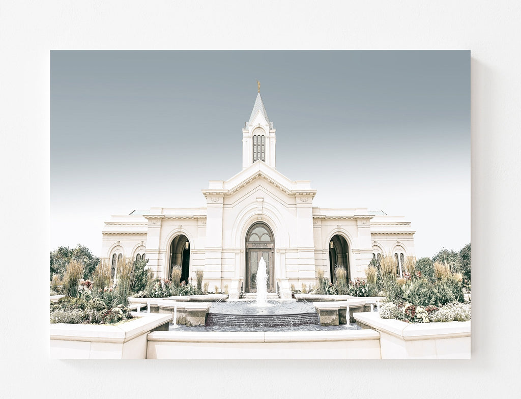 Fort Collins Temple Blue Horizon - Jesus is the Christ Prints