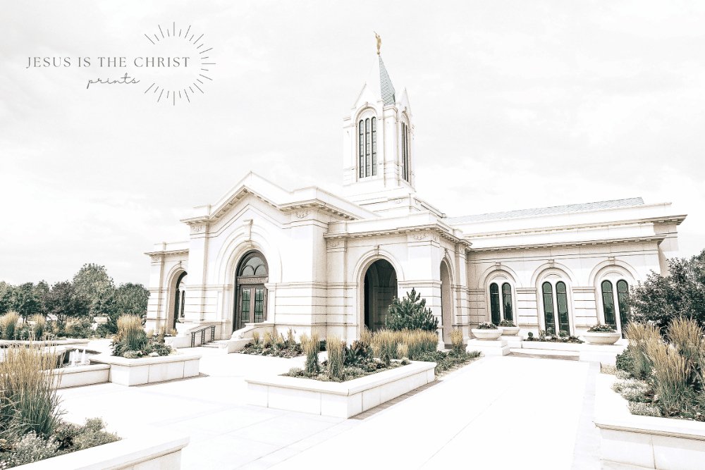Fort Collins White - Jesus is the Christ Prints