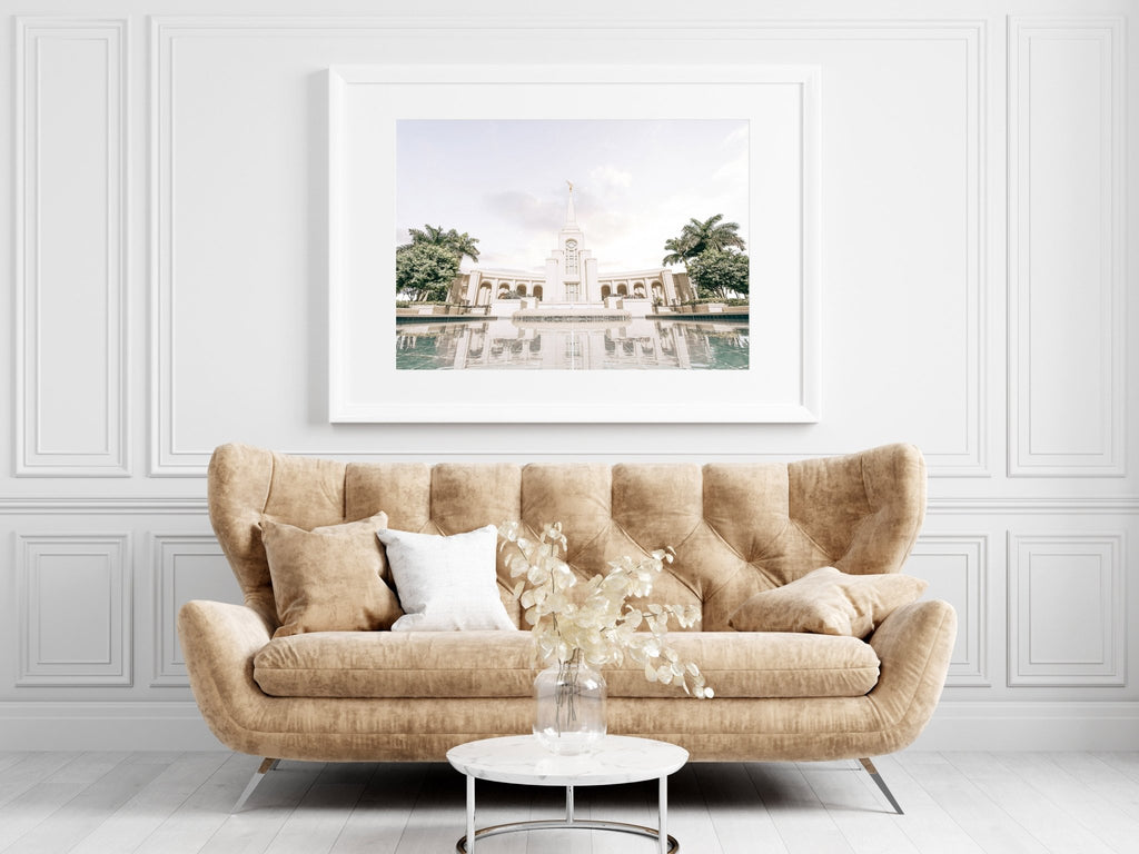 Fort Lauderdale Florida Pastel Sky - Jesus is the Christ Prints