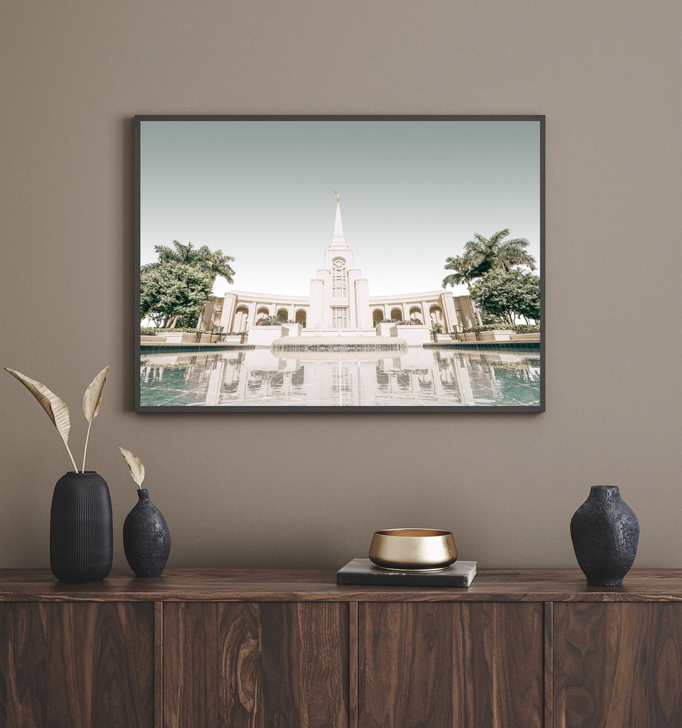 Fort Lauderdale Florida Sage Sky - Jesus is the Christ Prints