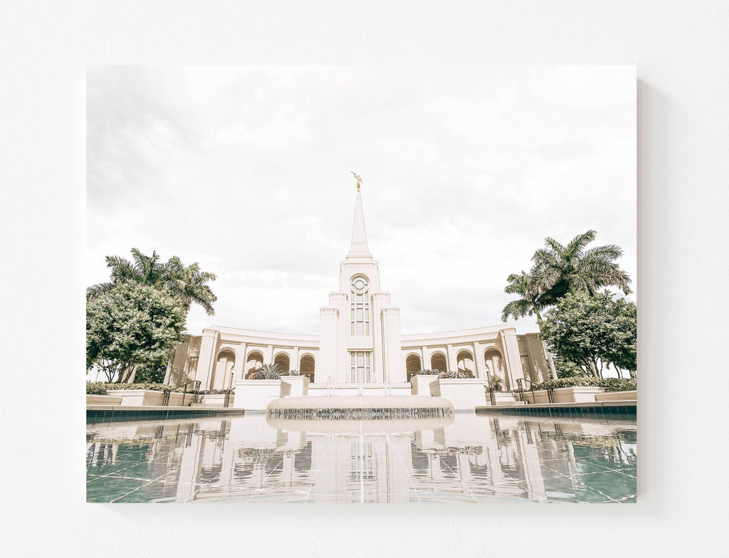 Fort Lauderdale Florida White Sky - Jesus is the Christ Prints