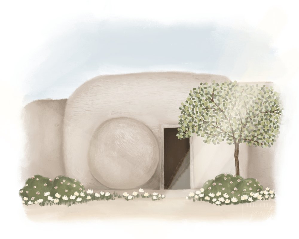 Garden Tomb - Jesus is the Christ Prints
