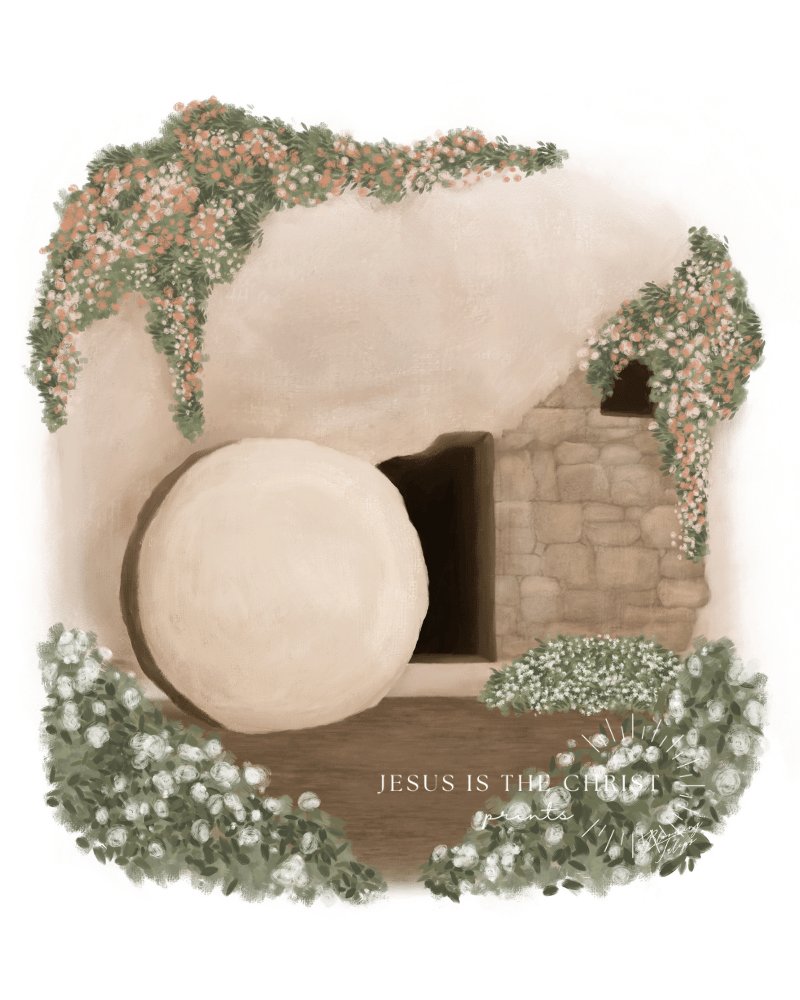 Garden Tomb - Jesus is the Christ Prints
