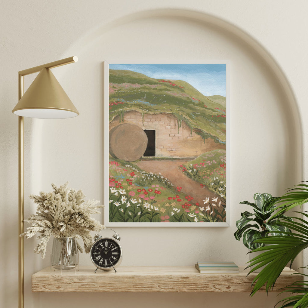 Garden Tomb - Jesus is the Christ Prints
