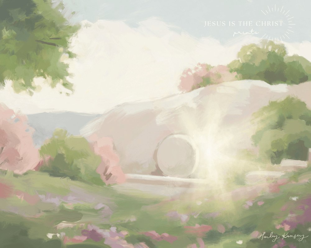 Garden Tomb - Jesus is the Christ Prints